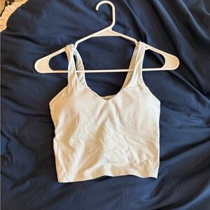 Women's Lululemon Light Blue Ribbed Align Tank
